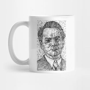 THOMAS WOLFE ink portrait Mug